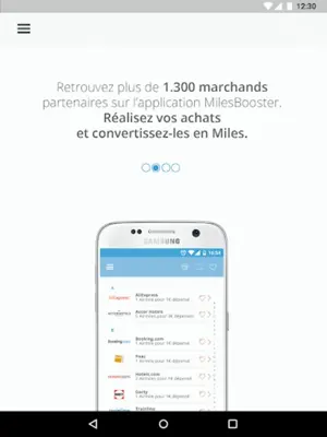 Milesbooster android App screenshot 2